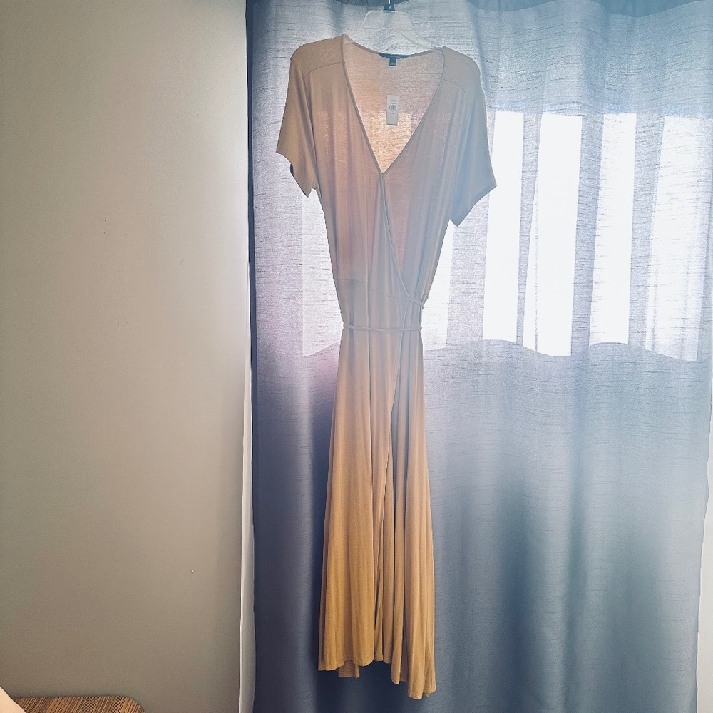 Banana Republic wrap dress - L Tall - NWT